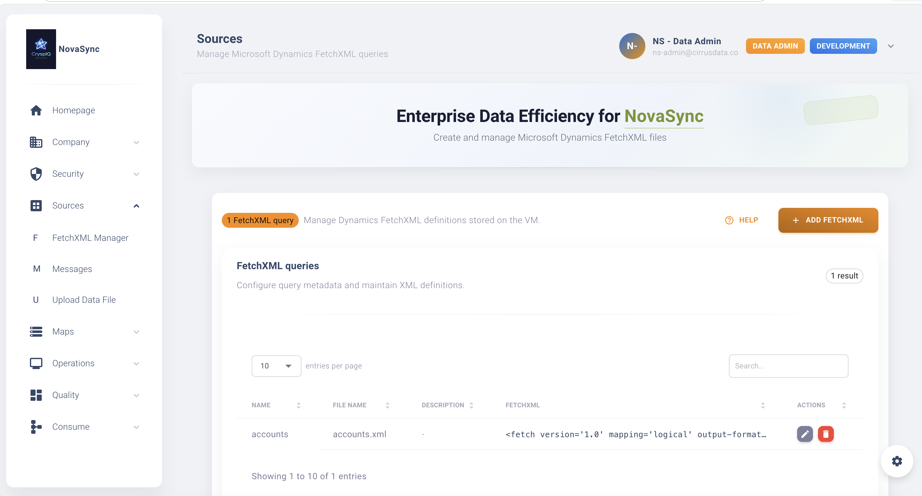 FetchXML Query Library